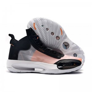 2020 Air Jordan 34 GS Black/Orange/Pink-White For Sale
