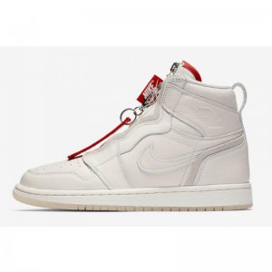 Vogue x Air Jordan 1 High Zip AWOK Sail/Sail-University Red BQ08