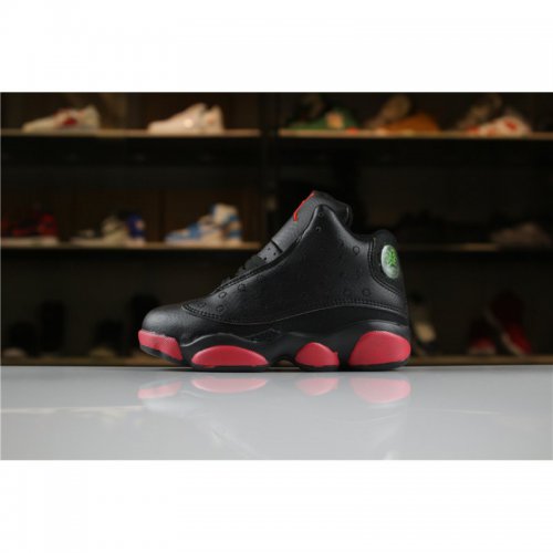 Kid's Air Jordan 13 "Dirty Bred" Black/Gym Red-Black For Sale