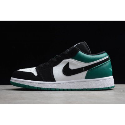2019 Air Jordan 1 Low White/Black-Mystic Green-Hyper Pink 553560