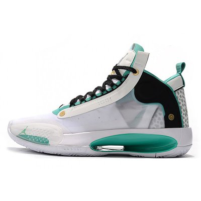 2019 Air Jordan 34 XXXIV White/Aurora-Black-Metallic Gold For Sa