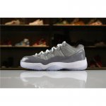2018 Air Jordan 11 Low "Cool Grey" Medium Grey/Gunsmoke-White Me