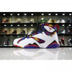 Air Jordan 7 Retro "Nothing But Net" Sweater White/University Re