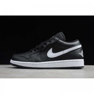 2020 New Wmns Air Jordan 1 Low Black White AO9944-001