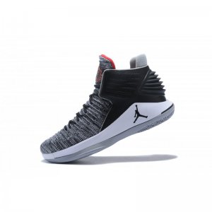 Air Jordan 32 "MVP" Black/University Red-White-Cement Grey AA125