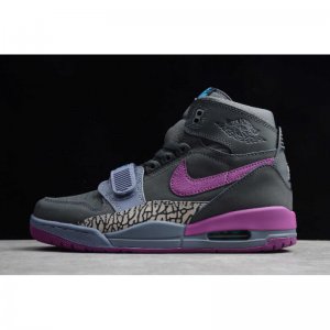 2020 Jordan Legacy 312 Dark Grey/Purple Suede AV3922-005