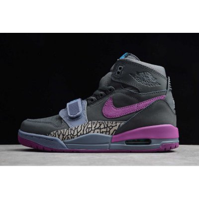 2020 Jordan Legacy 312 Dark Grey/Purple Suede AV3922-005