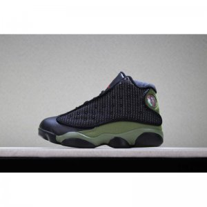 Kid's Air Jordan 13 "Olive" Basketball Shoes