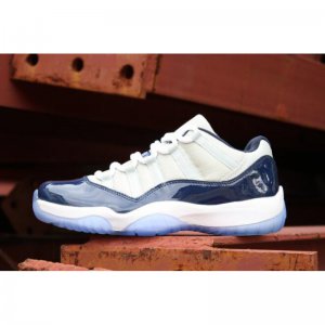 New Air Jordan 11 Retro Low "Georgetown" Grey Mist/White-Midnigh