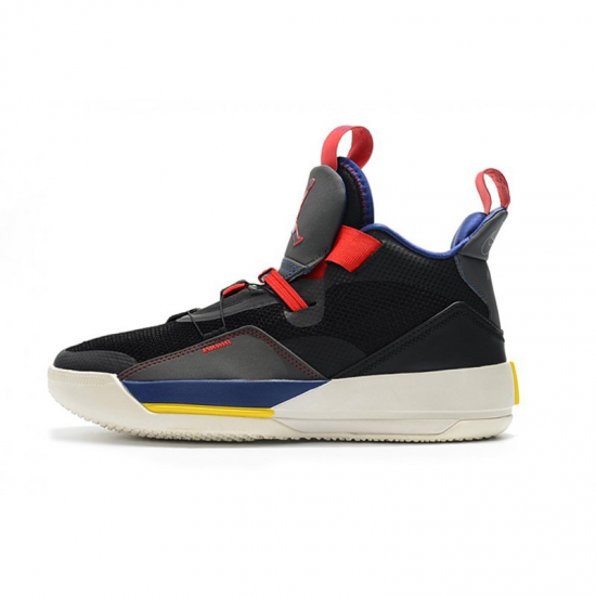 Air Jordan 33 XXXIII "Tech Pack" Black/Black-Dark Smoke Grey-Sai - Click Image to Close