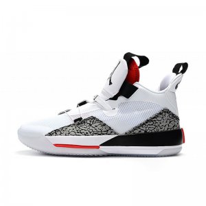 Air Jordan 33 XXXIII White Cement Elephant Print For Sale