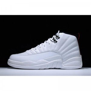 New Air Jordan 12 Retro "Rising Sun" White/Varsity Red-Black 130