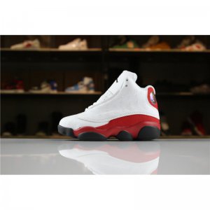 Kid's Air Jordan 13 Retro "Chicago" White/Black-Team Red For Sal