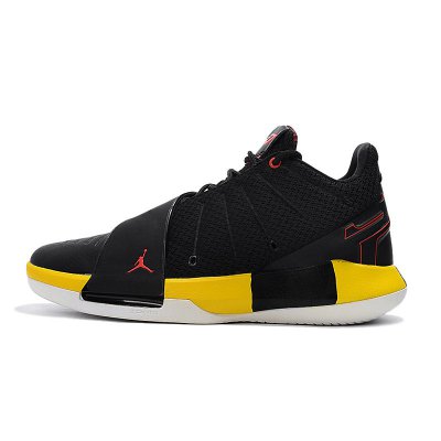 Chris Paul's Jordan CP3.XI "Taxi" Black/White-Tour Yellow-Uunive