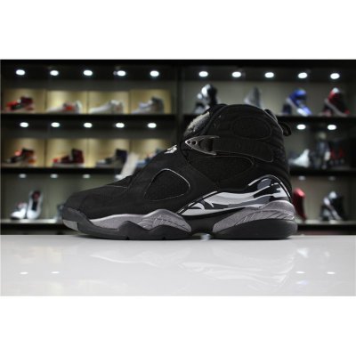 New Air Jordan 8 Retro Black Chrome 305381-001 For Sale