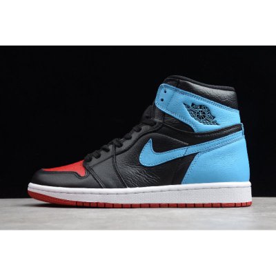 2020 Air Jordan 1 High OG "UNC To Chicago" Black/Dark Powder Blu