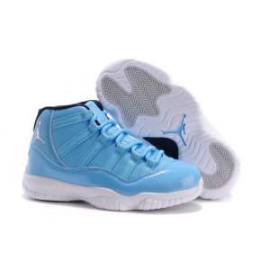 Kid's Air Jordan 11 "UNC" White/University Blue For Sale