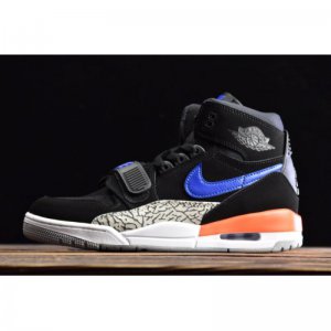 Air Jordan Legacy 312 "Knicks" Black/Rush Blue-Brilliant Orange