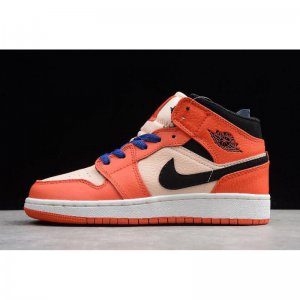 Air Jordan 1 Mid GS Turbo Green/Black-Hyper Pink BQ6931-800