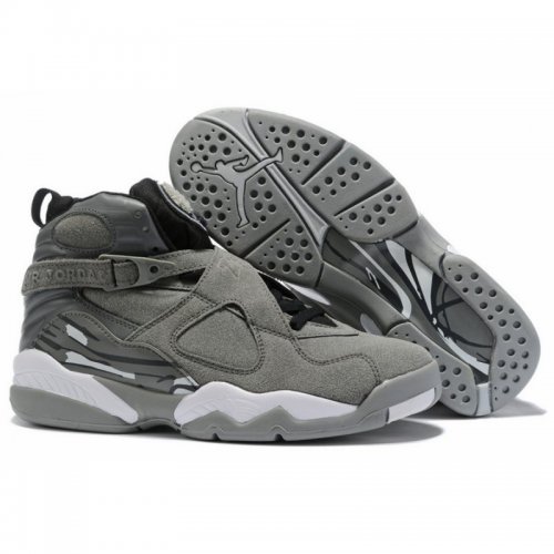 2019 Air Jordan 8 Cool Grey/Black-White For Sale