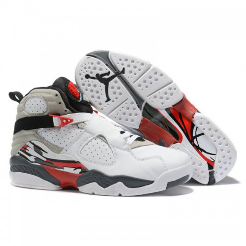 2019 Air Jordan 8 White/Black-True Red 305381-103