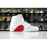 New Air Jordan 1 High White/Half Heart Women's and Men's Size Fo