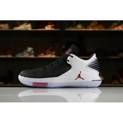 Men's Air Jordan 32 Low PF "Free Throw Line" Black/University Re