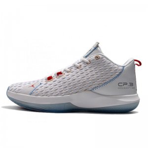 2019 Jordan CP3.XII "NBA Kicks of the Night" White Red For Sale