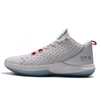 2019 Jordan CP3.XII "NBA Kicks of the Night" White Red For Sale
