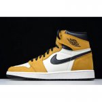 Air Jordan 1 High OG "Rookie of the Year" Gold Harvest/White-Bla