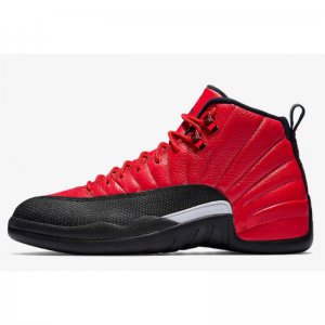 2020 Air Jordan 12 "Reverse Flu Game" Varsity Red/Black CT8013-6