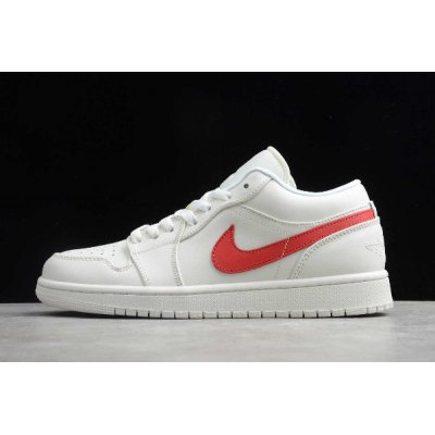 2020 Air Jordan 1 Low White/University Red AO9944-161