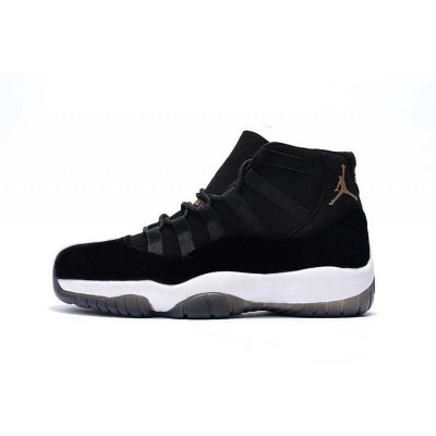 2018 Men's Air Jordan 11 "Black Velvet" Basketball Shoes For Sal