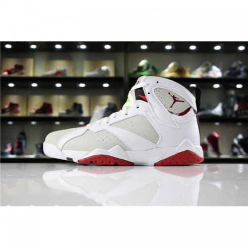 Air Jordan 7 Retro "Hare" White/Light Silver/Tourmaline/True Red