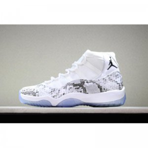 2018 New Air Jordan 11 "White Snakeskin" Men's Size Shoes