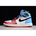 2019 Air Jordan 1 High OG "Fearless" White/University Blue-Varsi