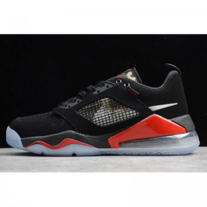 2019 Jordan Mars 270 Low Black/University Red-Silver CK1196-008