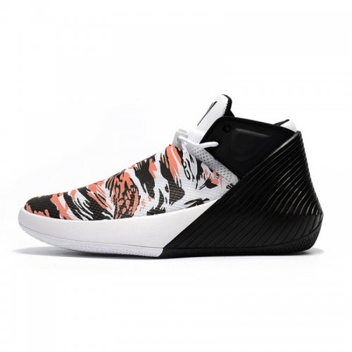 Jordan Why Not Zer0.1 Low Black/White-Orange Basketball Shoes