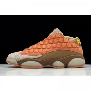 CLOT x Air Jordan 13 Low "Terracotta Warrior" Sepia Stone/Cantee