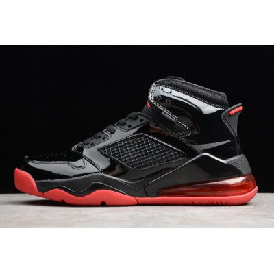 2019 Jordan Mars 270 "Patent Bred" Black/White-Gym Red CD7070-00
