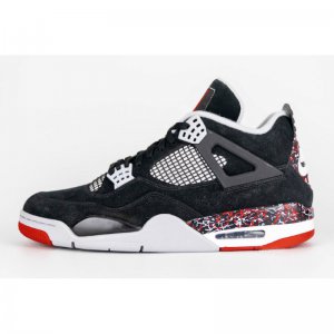 2020 Drake OVO x Air Jordan 4 "Splatter" Black/Cement Grey/White