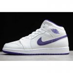 2019 Air Jordan 1 Retro High GG "White Court Purple" 332148-137