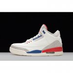 2018 Air Jordan 3 "International Flight" Sail/Sport Royal-Light