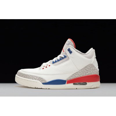 2018 Air Jordan 3 "International Flight" Sail/Sport Royal-Light
