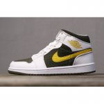 2019 Air Jordan 1 Phat White/Peat Moss-Cargo Khaki 364770-145