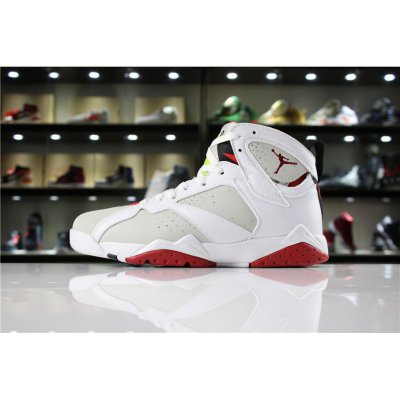 Air Jordan 7 Retro "Hare" White/Light Silver/Tourmaline/True Red