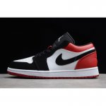 2019 Air Jordan 1 Low "Black Toe" 553558-116