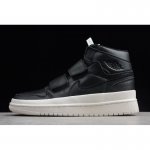 Air Jordan 1 High Double Strap Black/Gym Red-Sail AQ7924-001