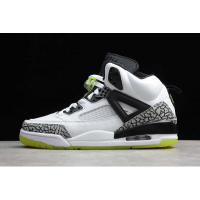 2019 New Jordan Spizike "Cement Volt" White/Black-Volt 315371-17