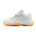Men's Air Jordan 11 Retro Low "Citrus" White/White-Citrus 580521
